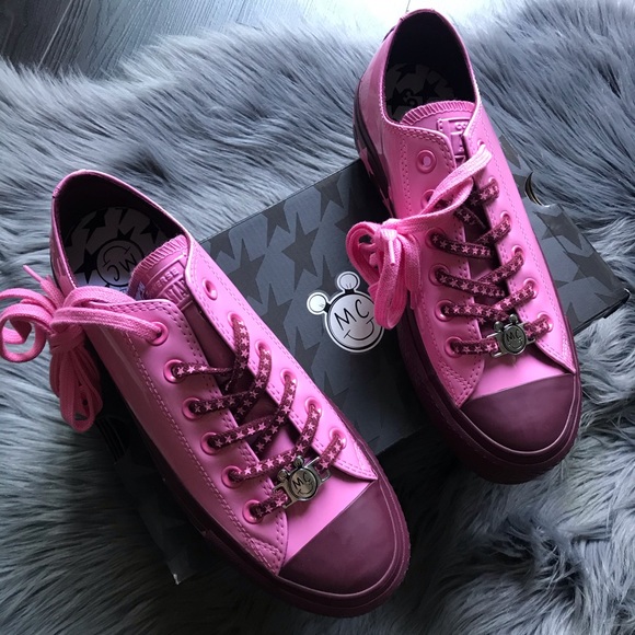 NEW 🤩 MILEY X CONVERSE LIFT PATENT ALLSTAR - Picture 7 of 8